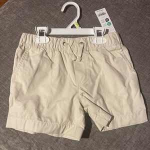Carter's Beige Kids Shorts with Drawstring